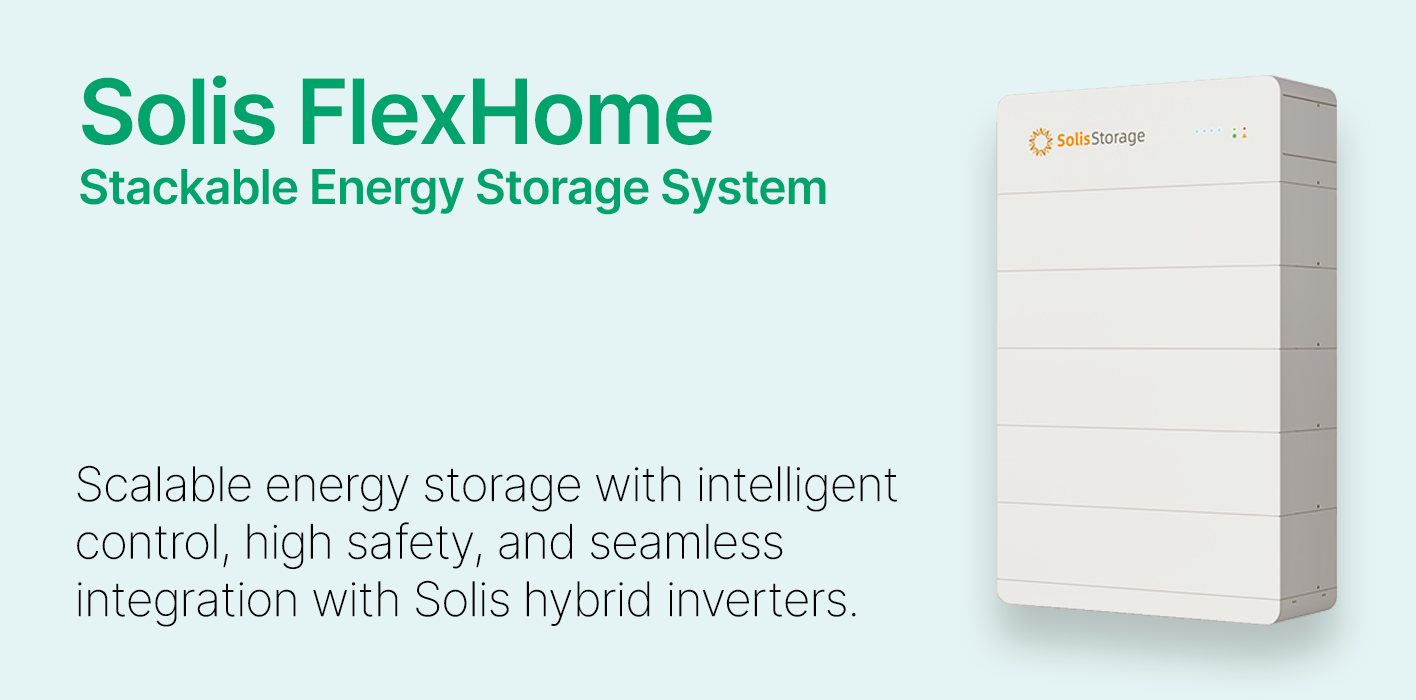 Solis FlexHome Stackable Energy Storage System
